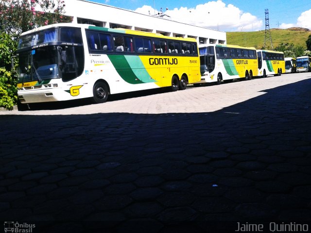 Empresa Gontijo de Transportes 15490 na cidade de Governador Valadares, Minas Gerais, Brasil, por Jaime  Quintino. Número da foto: #1849281.