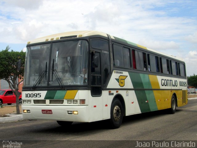 Empresa Gontijo de Transportes 10095 na cidade de Paulo Afonso, Bahia, Brasil, por João Paulo Clarindo. ID da foto: 1849916.