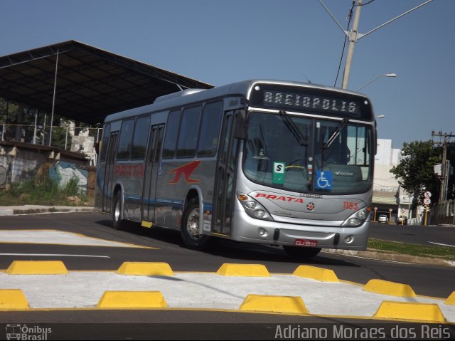 Expresso de Prata 1153 na cidade de Bauru, São Paulo, Brasil, por Adriano Moraes dos Reis. ID da foto: 1850227.