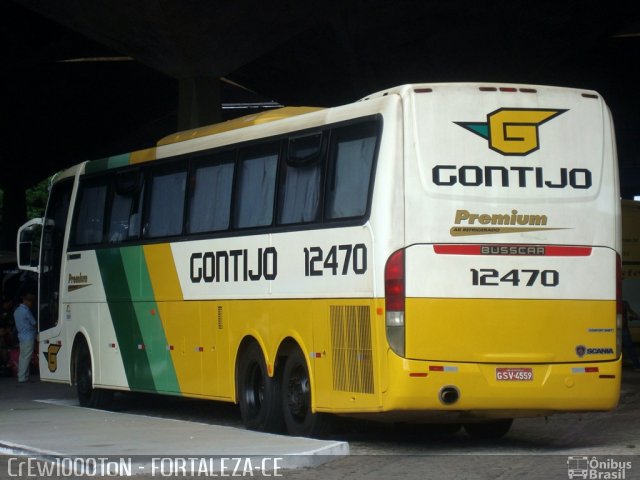 Empresa Gontijo de Transportes 12470 na cidade de Fortaleza, Ceará, Brasil, por Clemilton Rodrigues . Número da foto: #1849565.