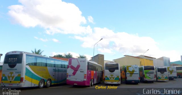 Transbrasiliana Transportes e Turismo 59907 na cidade de Goiânia, Goiás, Brasil, por Carlos Júnior. ID da foto: 1848921.