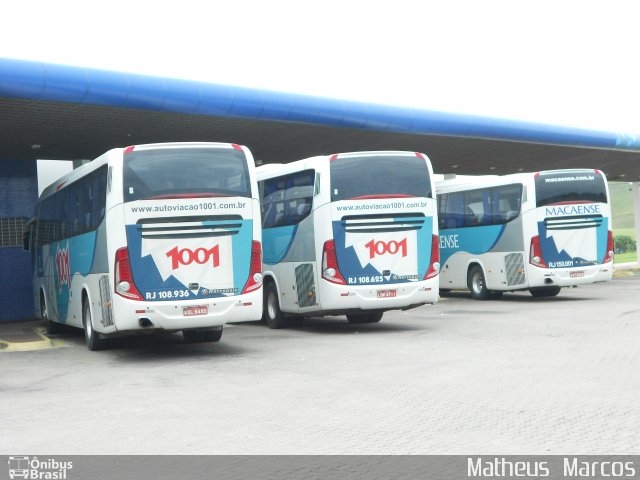 Auto Viação 1001 RJ 108.936 na cidade de Rio Bonito, Rio de Janeiro, Brasil, por Matheus  Marcos. ID da foto: 1848075.