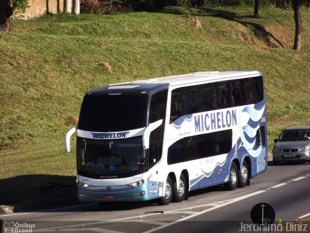 Michelon Turismo 2240 na cidade de Aparecida, São Paulo, Brasil, por Jerônimo Diniz. Número da foto: #1849199.