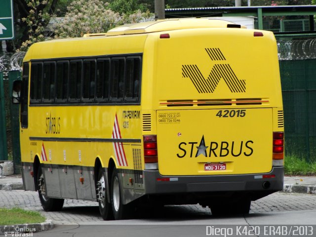 Viação Itapemirim 42015 na cidade de São Paulo, São Paulo, Brasil, por Diego K420 . ID da foto: 1892969.