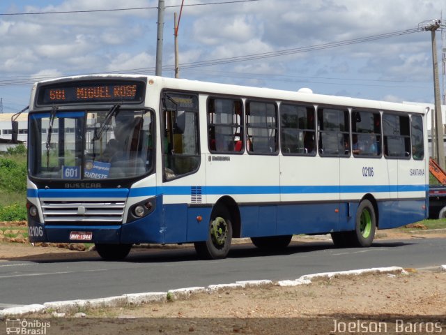 Viação Santana 02106 na cidade de Teresina, Piauí, Brasil, por Joelson  Barros. Número da foto: #1894548.