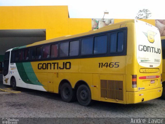 Empresa Gontijo de Transportes 11465 na cidade de Camanducaia, Minas Gerais, Brasil, por Andre  Lavor. ID da foto: 1893559.