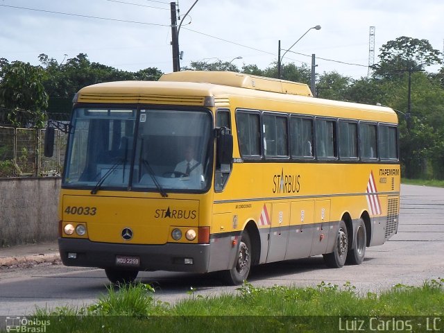 Viação Itapemirim 40033 na cidade de Recife, Pernambuco, Brasil, por Luiz Carlos de Santana. Número da foto: #1912404.