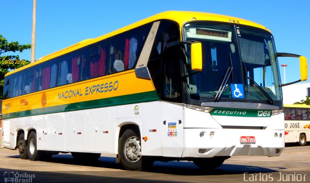 Nacional Expresso 12611 na cidade de Goiânia, Goiás, Brasil, por Carlos Júnior. Número da foto: #1911485.