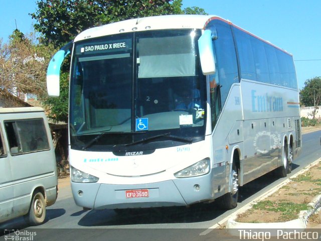 Emtram 3690 na cidade de Santa Maria da Vitória, Bahia, Brasil, por Thiago  Pacheco. Número da foto: #1912723.
