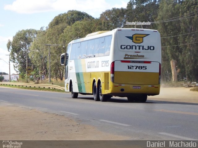 Empresa Gontijo de Transportes 12785 na cidade de Vitória da Conquista, Bahia, Brasil, por Daniel  Machado. ID da foto: 1914662.