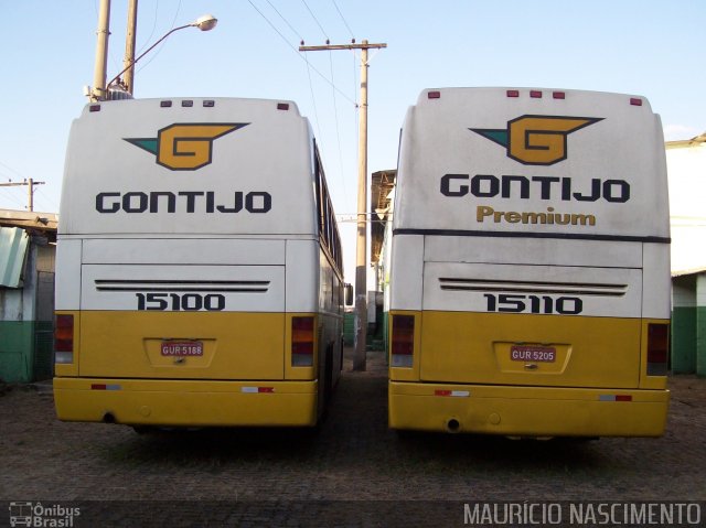 Empresa Gontijo de Transportes 15100 na cidade de Contagem, Minas Gerais, Brasil, por Maurício Nascimento. ID da foto: 1916607.