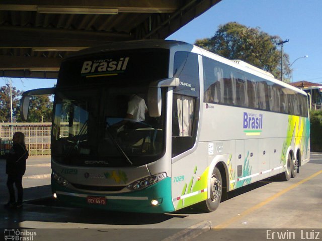 Trans Brasil > TCB - Transporte Coletivo Brasil 7029 na cidade de Ribeirão Preto, São Paulo, Brasil, por Erwin  Luiz. Número da foto: #1918515.