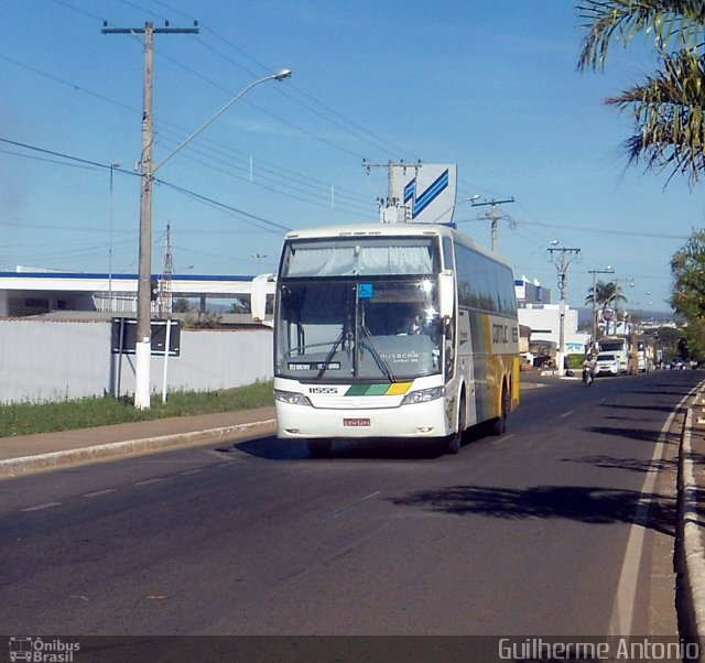 Empresa Gontijo de Transportes 11555 na cidade de Araxá, Minas Gerais, Brasil, por Guilherme Antonio. ID da foto: 1918518.