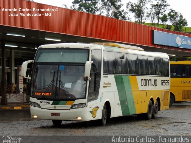 Empresa Gontijo de Transportes 12585 na cidade de João Monlevade, Minas Gerais, Brasil, por Antonio Carlos Fernandes. Número da foto: #1917710.