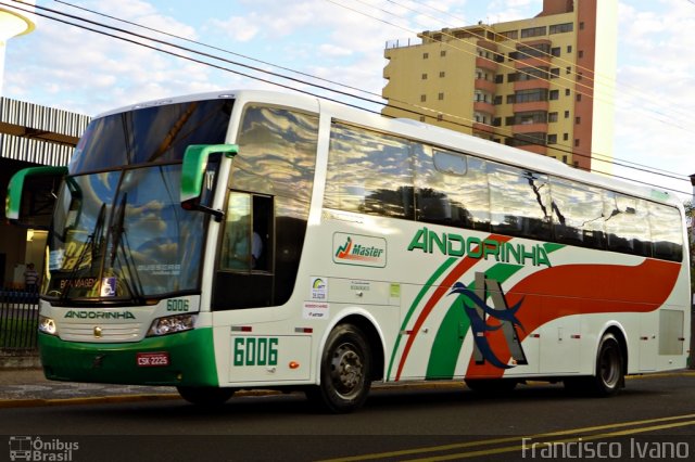 Empresa de Transportes Andorinha 6006 na cidade de Presidente Prudente, São Paulo, Brasil, por Francisco Ivano. Número da foto: #1917894.