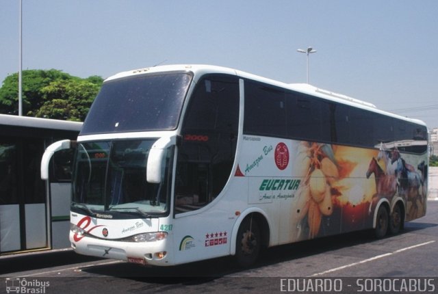 Eucatur - Empresa União Cascavel de Transportes e Turismo 4217 na cidade de São Paulo, São Paulo, Brasil, por EDUARDO - SOROCABUS. Número da foto: #1918849.