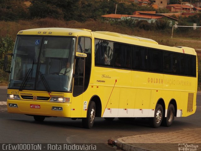 Viação Itapemirim 45345 na cidade de Teresina, Piauí, Brasil, por Clemilton Rodrigues . Número da foto: #1920107.