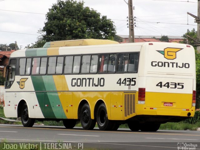 Empresa Gontijo de Transportes 4435 na cidade de Teresina, Piauí, Brasil, por João Victor. ID da foto: 1923888.