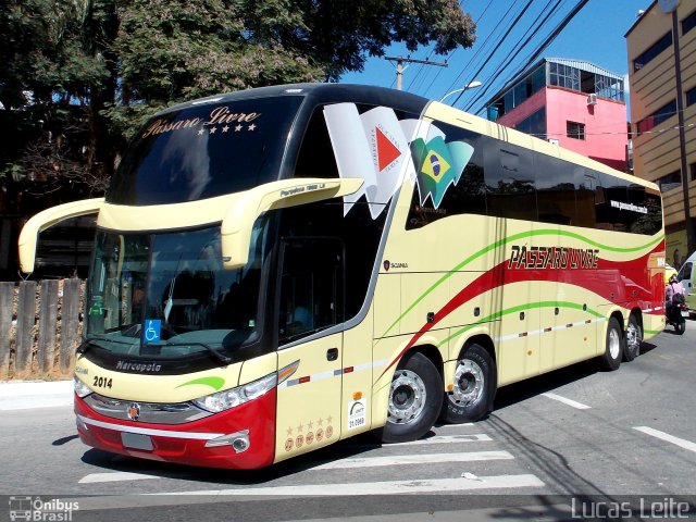 Viação Pássaro Livre 2014 na cidade de Belo Horizonte, Minas Gerais, Brasil, por Lucas Leite. Número da foto: #1923178.