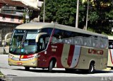 Transportes Única Petrópolis RJ 163.035 na cidade de Petrópolis, Rio de Janeiro, Brasil, por André Vitor  Silva dos Santos. Número da foto: #1921777.
