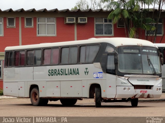 Transbrasiliana Transportes e Turismo 50623 na cidade de Marabá, Pará, Brasil, por João Victor. ID da foto: 1926112.