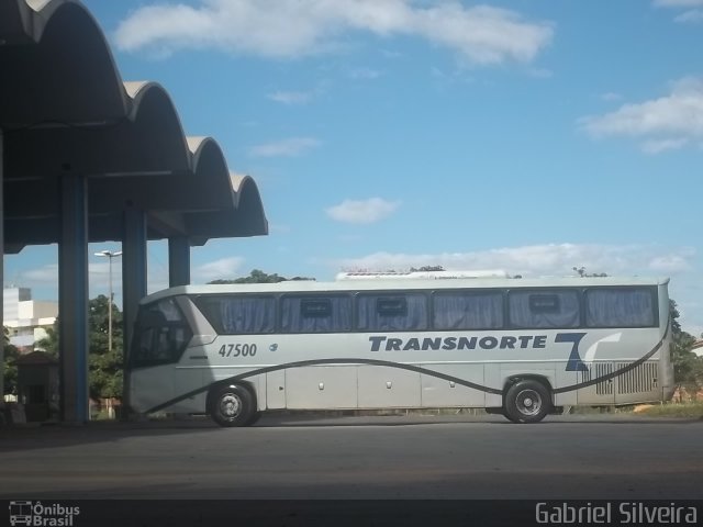 Transnorte - Transporte e Turismo Norte de Minas 47500 na cidade de Montes Claros, Minas Gerais, Brasil, por Gabriel Silveira. Número da foto: #1924763.
