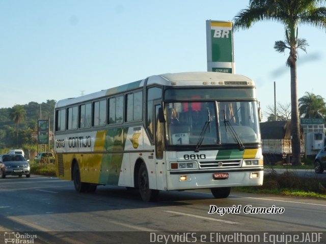 Empresa Gontijo de Transportes 8810 na cidade de Contagem, Minas Gerais, Brasil, por Elivelthon  Alves Costa. ID da foto: 1925045.