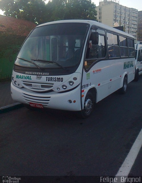 Marval Turismo 4665 na cidade de Florianópolis, Santa Catarina, Brasil, por Felipe Brignol. Número da foto: #1924876.