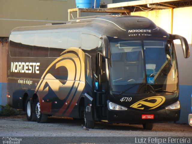 Expresso Nordeste 4710 na cidade de Curitiba, Paraná, Brasil, por Luiz Felipe Ferreira. Número da foto: #1926027.