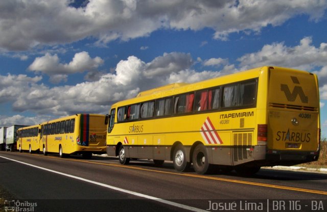 Viação Itapemirim 40361 na cidade de Vitória da Conquista, Bahia, Brasil, por Josué  Pereira Lima. Número da foto: #1925390.