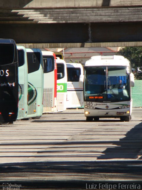 Viação Graciosa 145 na cidade de Curitiba, Paraná, Brasil, por Luiz Felipe Ferreira. Número da foto: #1926041.