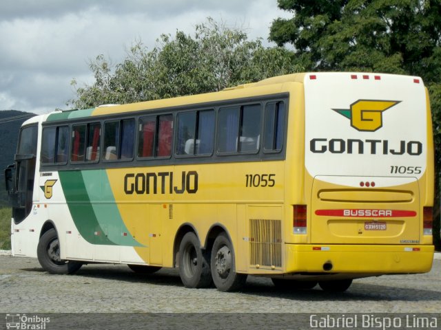 Empresa Gontijo de Transportes 11055 na cidade de Jequié, Bahia, Brasil, por Gabriel Bispo. ID da foto: 1926800.