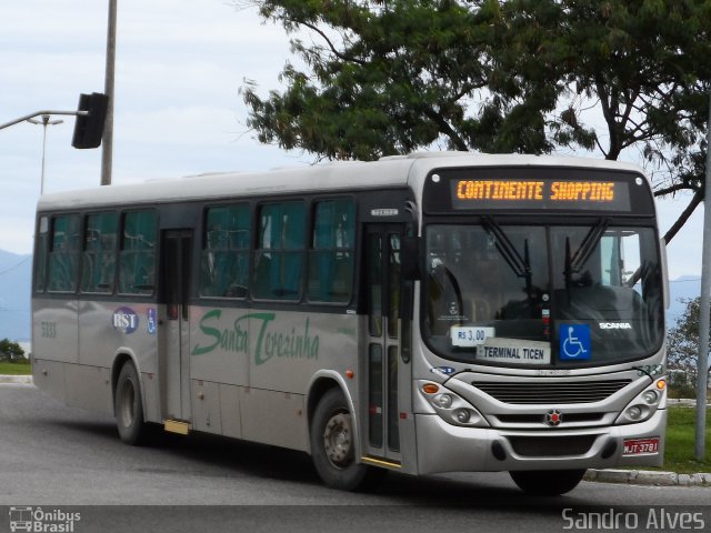 RST - Rodoviária Santa Terezinha 5333 na cidade de Florianópolis, Santa Catarina, Brasil, por Sandro Alves. ID da foto: 1929598.