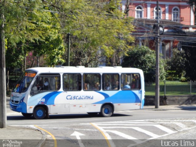 Viação Cascatinha 5048 na cidade de Petrópolis, Rio de Janeiro, Brasil, por Lucas Lima. Número da foto: #1928499.