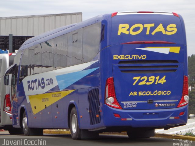 RodeRotas - Rotas de Viação do Triângulo 72314 na cidade de Caxias do Sul, Rio Grande do Sul, Brasil, por Jovani Cecchin. Número da foto: #1930146.