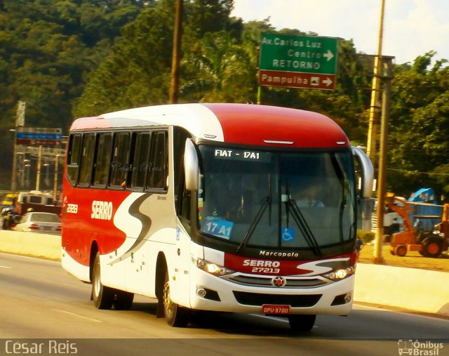 Viação Serro 27213 na cidade de Belo Horizonte, Minas Gerais, Brasil, por César Ônibus. ID da foto: 1928797.