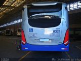 Metra - Sistema Metropolitano de Transporte 8321 na cidade de São Bernardo do Campo, São Paulo, Brasil, por Marco Antonio da Silva. Número da foto: #:id.