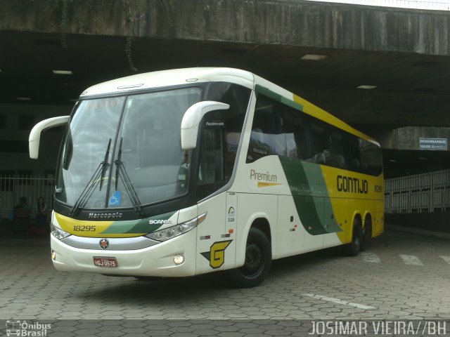 Empresa Gontijo de Transportes 18295 na cidade de Belo Horizonte, Minas Gerais, Brasil, por Josimar Vieira. Número da foto: #1931152.