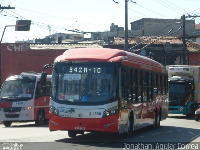Himalaia Transportes > Ambiental Transportes Urbanos 4 1560 na cidade de São Paulo, São Paulo, Brasil, por Jonathan  Aguiar Correa. Número da foto: #1930605.