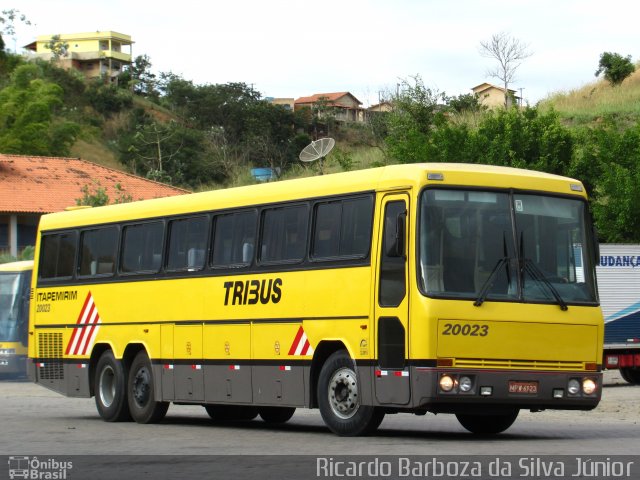 Viação Itapemirim 20023 na cidade de Paraíba do Sul, Rio de Janeiro, Brasil, por Ricardo Barboza da Silva Júnior. ID da foto: 1932511.