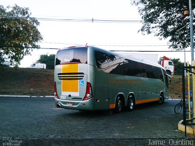 Viação Itapemirim 257 na cidade de Governador Valadares, Minas Gerais, Brasil, por Jaime  Quintino. Número da foto: #1931388.