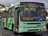 Bettania Ônibus 7487 na cidade de Belo Horizonte, Minas Gerais, Brasil, por Welisson Fonseca. Número da foto: #:id.