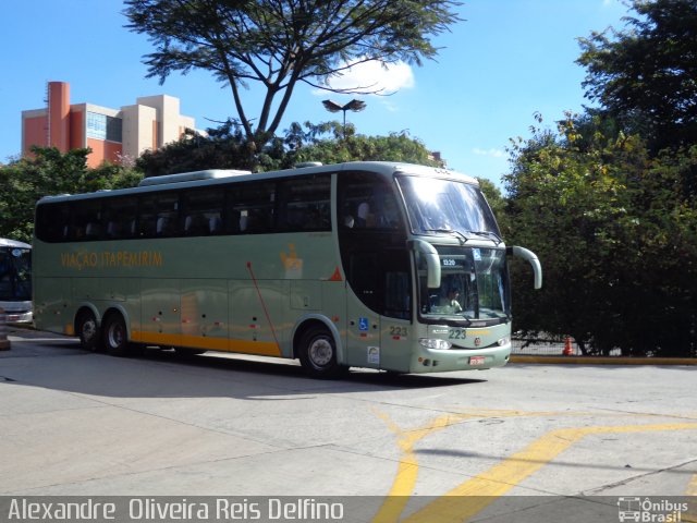 Viação Itapemirim 223 na cidade de São Paulo, São Paulo, Brasil, por Alexandre  Oliveira Reis Delfino. Número da foto: #1896089.