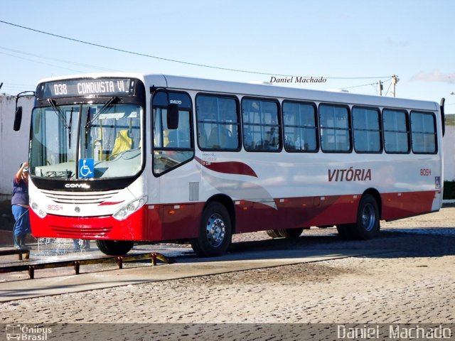 Viação Vitória 8054 na cidade de Vitória da Conquista, Bahia, Brasil, por Daniel  Machado. Número da foto: #1895434.