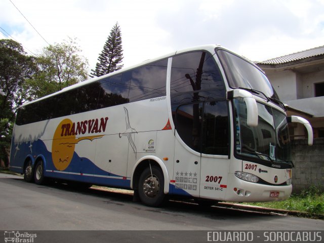 Transvan Transportes e Turismo 2007 na cidade de São Paulo, São Paulo, Brasil, por EDUARDO - SOROCABUS. Número da foto: #1896175.