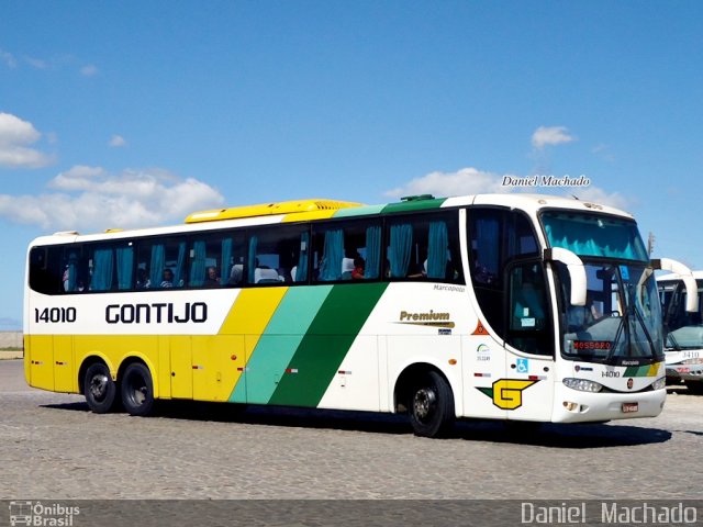 Empresa Gontijo de Transportes 14010 na cidade de Vitória da Conquista, Bahia, Brasil, por Daniel  Machado. Número da foto: #1895819.