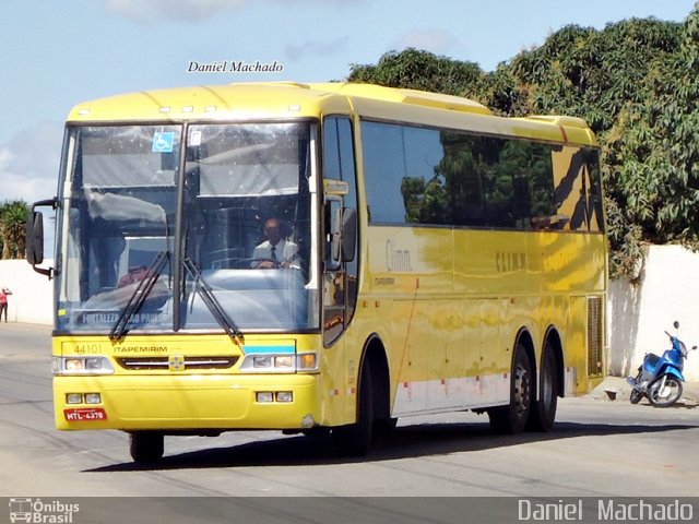 Viação Itapemirim 44101 na cidade de Vitória da Conquista, Bahia, Brasil, por Daniel  Machado. Número da foto: #1933532.