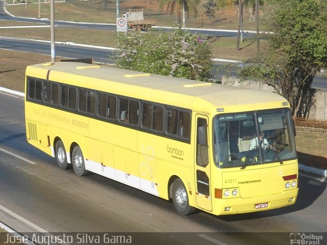 Viação Itapemirim 41011 na cidade de Candangolândia, Distrito Federal, Brasil, por José Augusto da Silva Gama. Número da foto: #1932566.