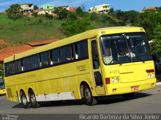 Viação Itapemirim 41015 na cidade de Paraíba do Sul, Rio de Janeiro, Brasil, por Ricardo Barboza da Silva Júnior. ID da foto: 1932569.