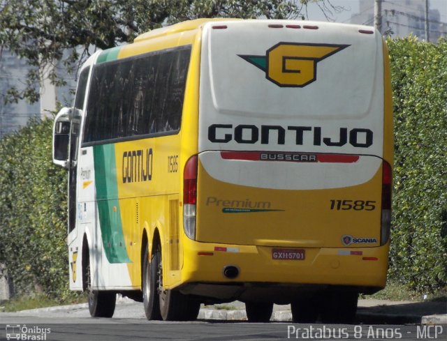 Empresa Gontijo de Transportes 11585 na cidade de São Paulo, São Paulo, Brasil, por Cristiano Soares da Silva. Número da foto: #1934451.